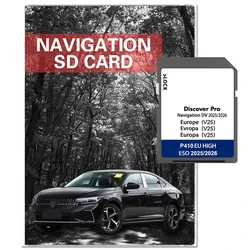 DV V25  for VW Golf Passat Touran Discover Pro Media Car 64GB Navigation SD Card GPS Sat Nav Upgrade Europe Map SD Card