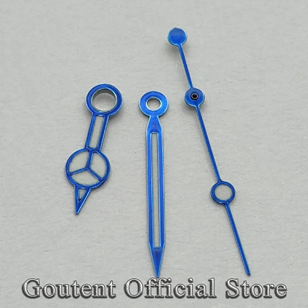 Goutent Watch Hands Set Green Glow In Dark Luminous Needles Fit NH35 NH36 Automatic Mechanical WatchMod Replacement Accessories