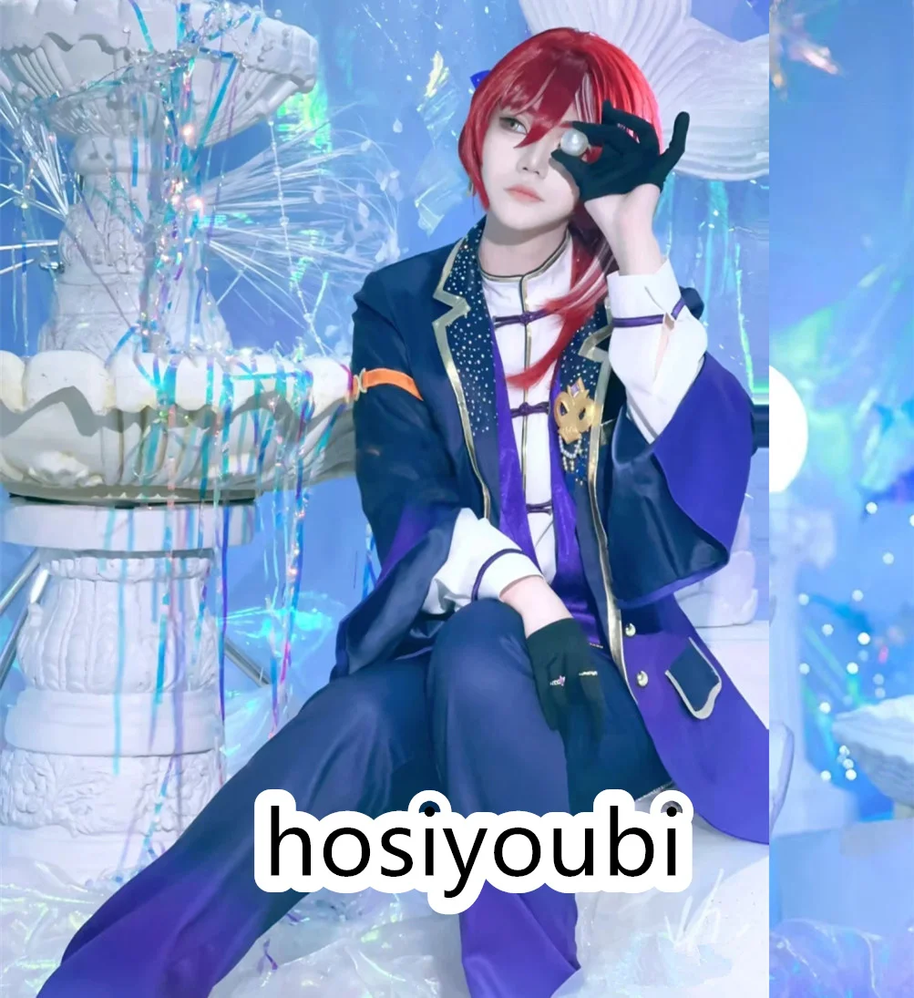 Ensemble Stars Switch Romancing Cruise Sora Harukawa Natsume Sakasaki Tsumugi Aoba Uniform Cosplay Halloween Costume