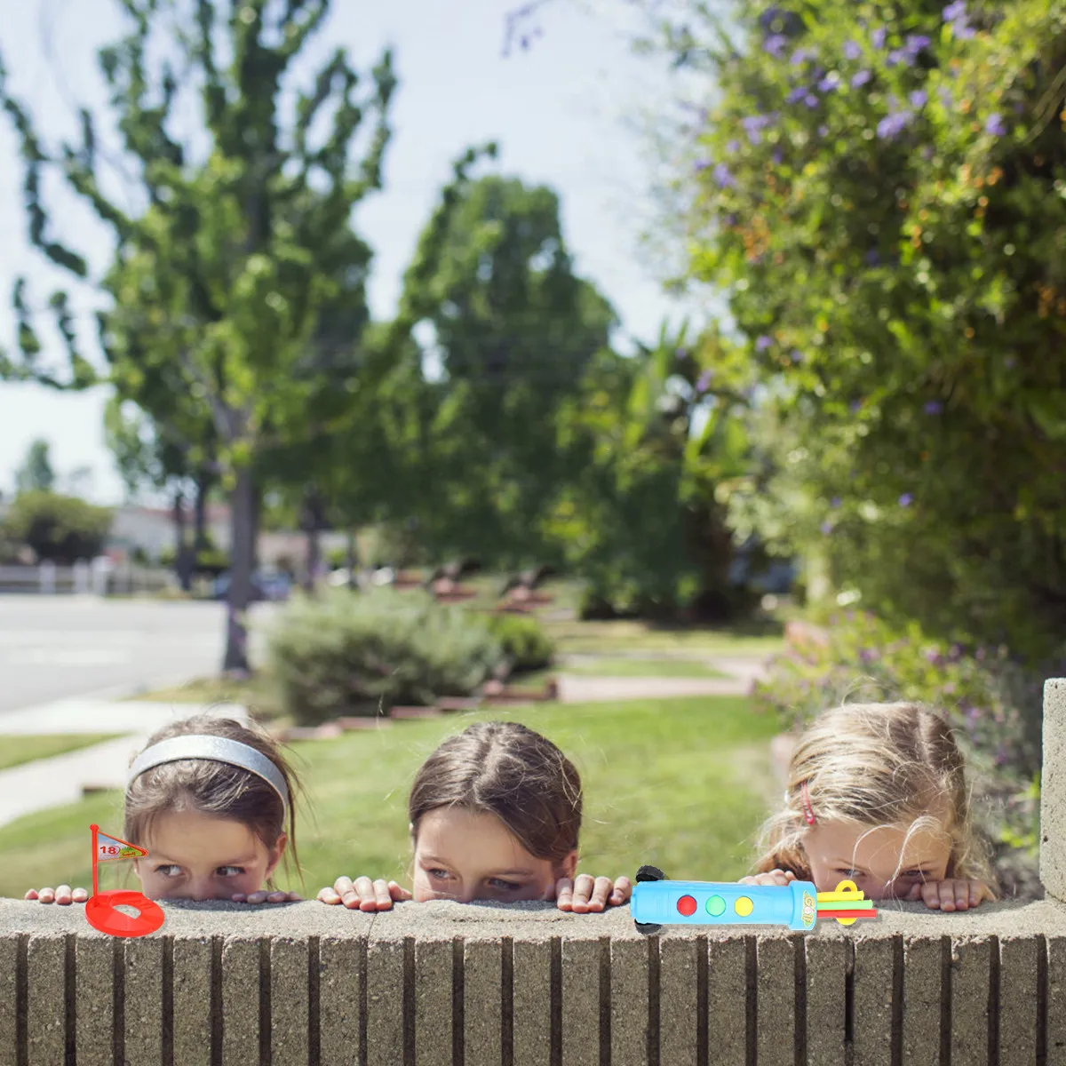 1Set Educational Golf Game for Children Develops Upper Limb Strength Observation Patience Temperament Building Nature