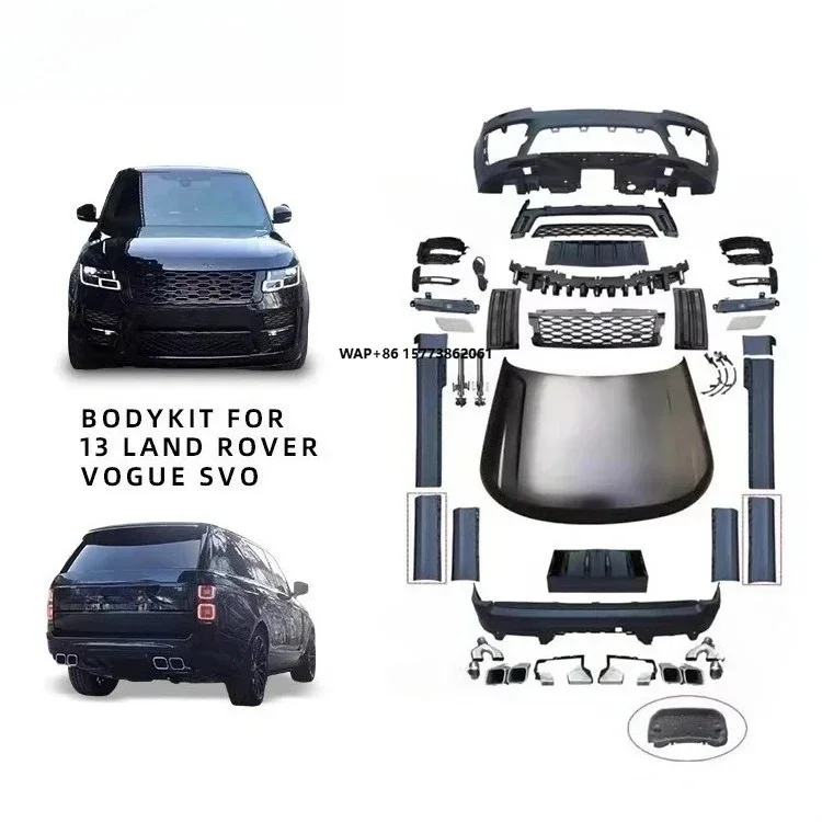 Modified Body Kits ABS Car Bodykit Body Kit Full Set for RR Vogue Automotive Parts Accessories Car