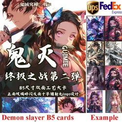 New Demon Slayer Ultimate Battle Series 2 Karty Yijing Kultura I Kreatywność Kimetsu No Yaiba Tanjirou Kamado Nezuko Karty