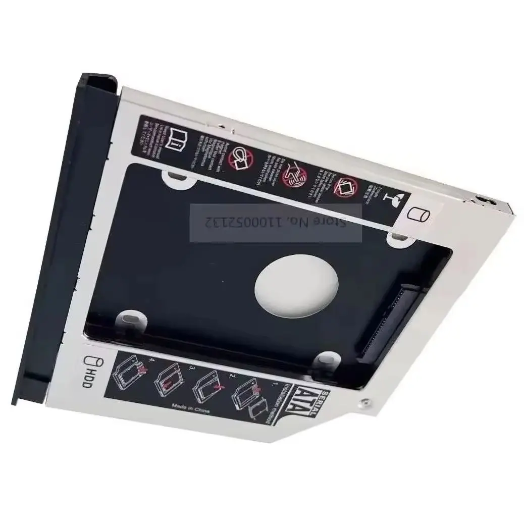 with Faceplate Bezel 2nd Secondary 2.5 SSD HD Hard Drive Optical Bay Caddy Frame Bracket for Asus X550 A550 K550 F550 W50 Series