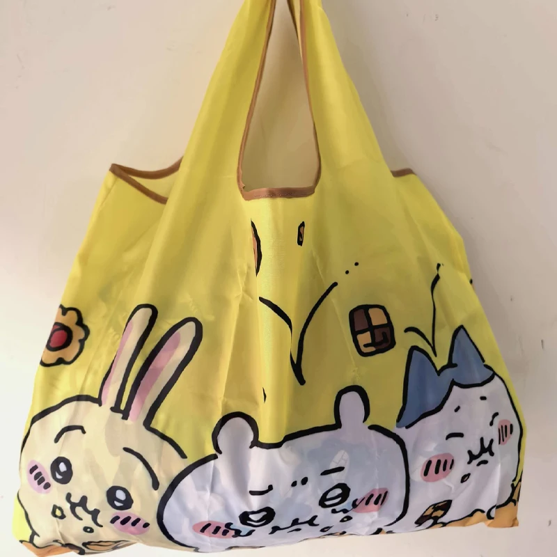 Cartoon Handbag Buy Groceries Shopping Bag Hachiware Shoulder Bag Chiikawa New Lunch Bag Portable Large Capacity Storage Bag
