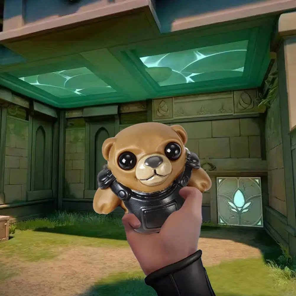 ثلاثية الأبعاد Valorant التكتيكية الدب ضغط لعبة فليكس الضغط الاسترخاء لعبة لعبة نموذج عمل الشكل الدمى للأصدقاء الهدايا