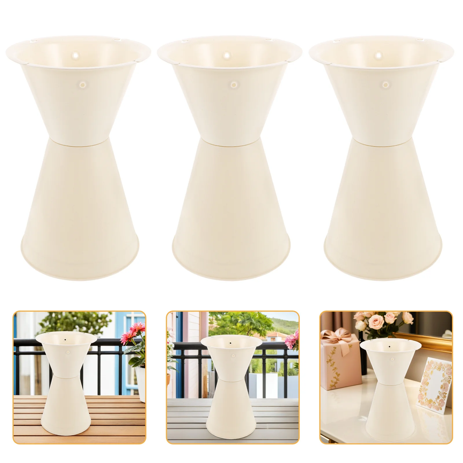 

10pcs Mini Bouquet Holder Arrow Tube Design With Stable Base For Flower Arranging Outdoor Picnics Travel Decorations Floral