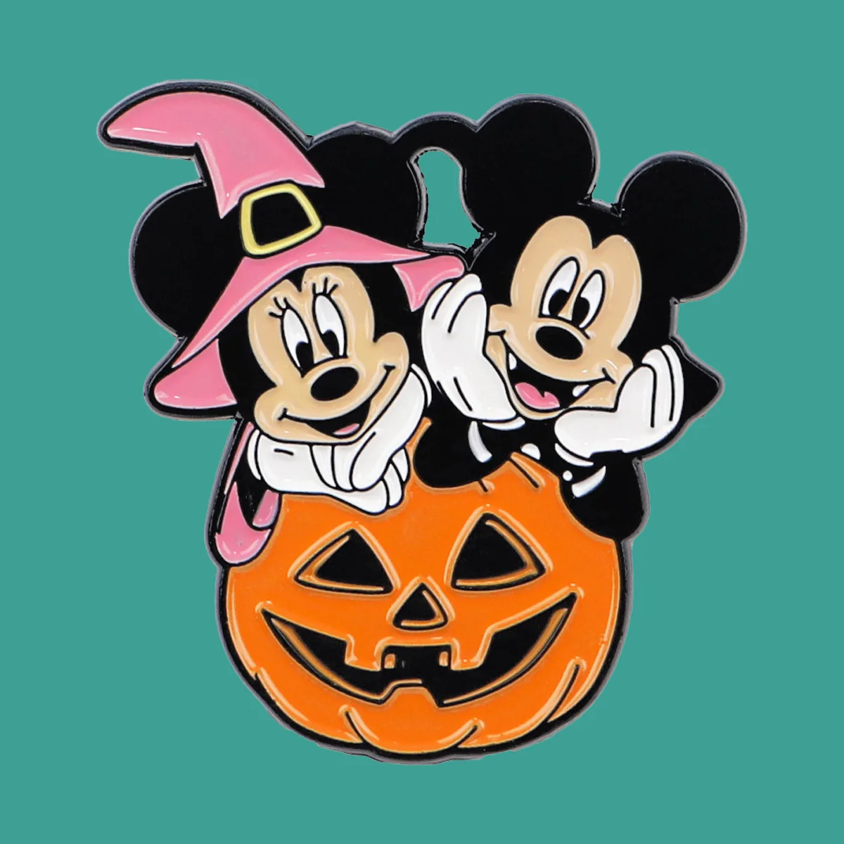 Halloween Mouse Pumpkin Enamel Pins Cartoon Brooch Clothes Backpack Lapel Badges Fashion Jewelry Accessories Kids Friends Gifts