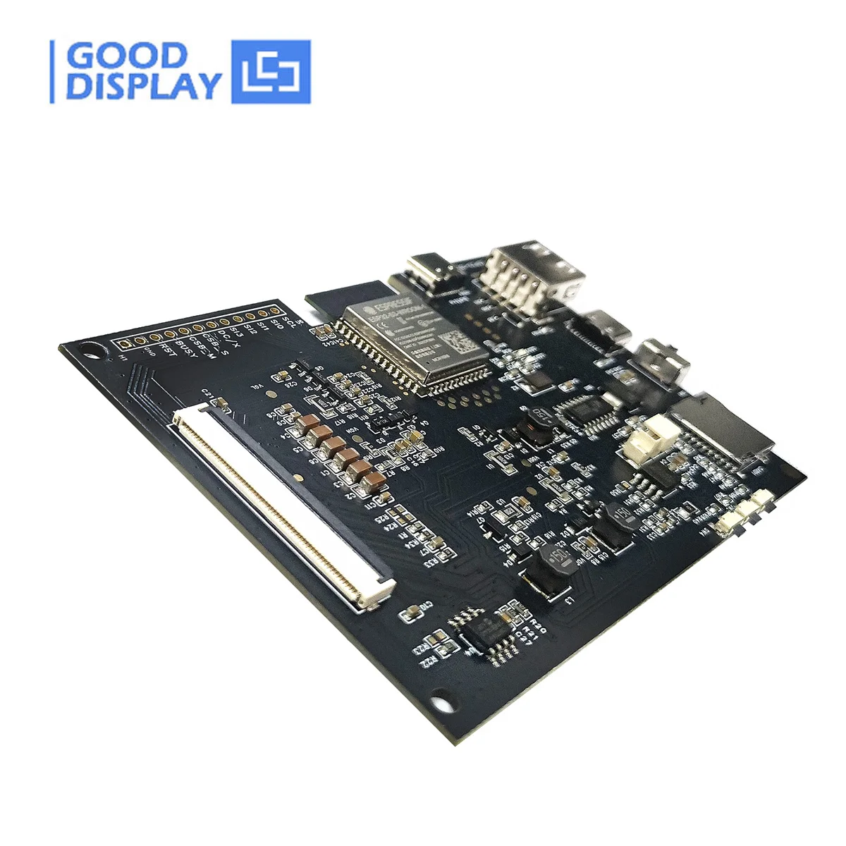 GooDisplay 13.3" E6 Color E Ink Display Driver Board, Wi-Fi/USB/SD Card Support, ESP32-133C02
