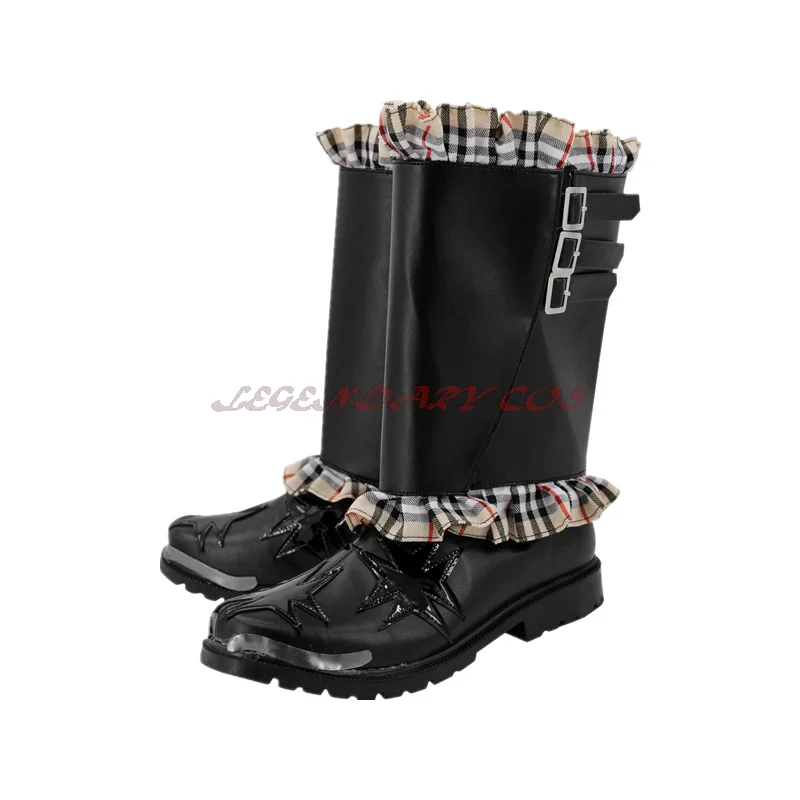 Final Fantasy Ardyn Izunia Cosplay PU Boots Shoes Halloween Cosplay Prop Custom Made
