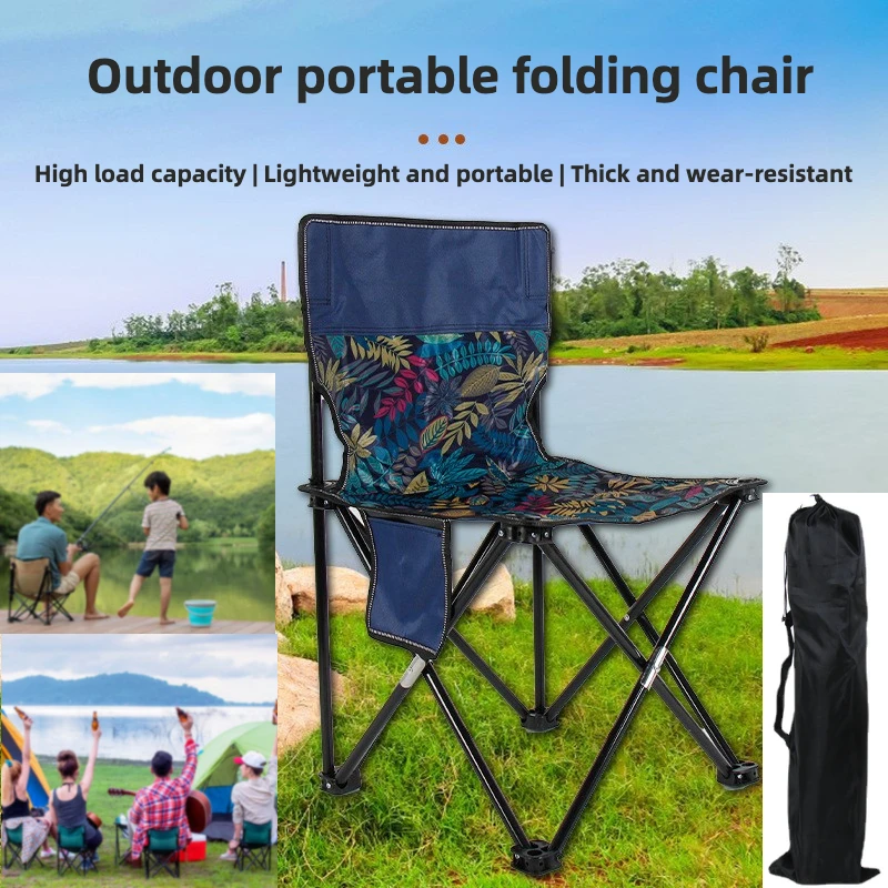 

Outdoor Folding Chair Fishing Bench Chair Portable Folding Foldable Camping Portable Chairs Beach Travel