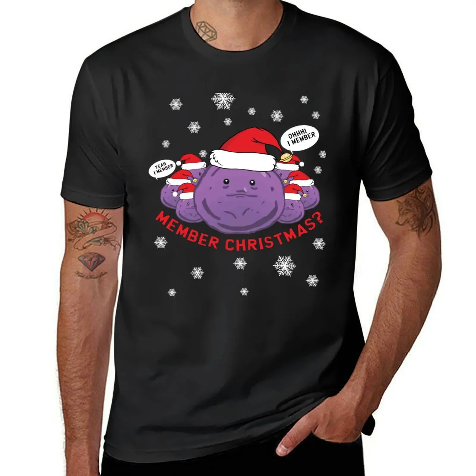 Member Berries/ Member Christmas Shirt T-Shirt anime clothes Aesthetic clothing blanks Blouse mens clothes