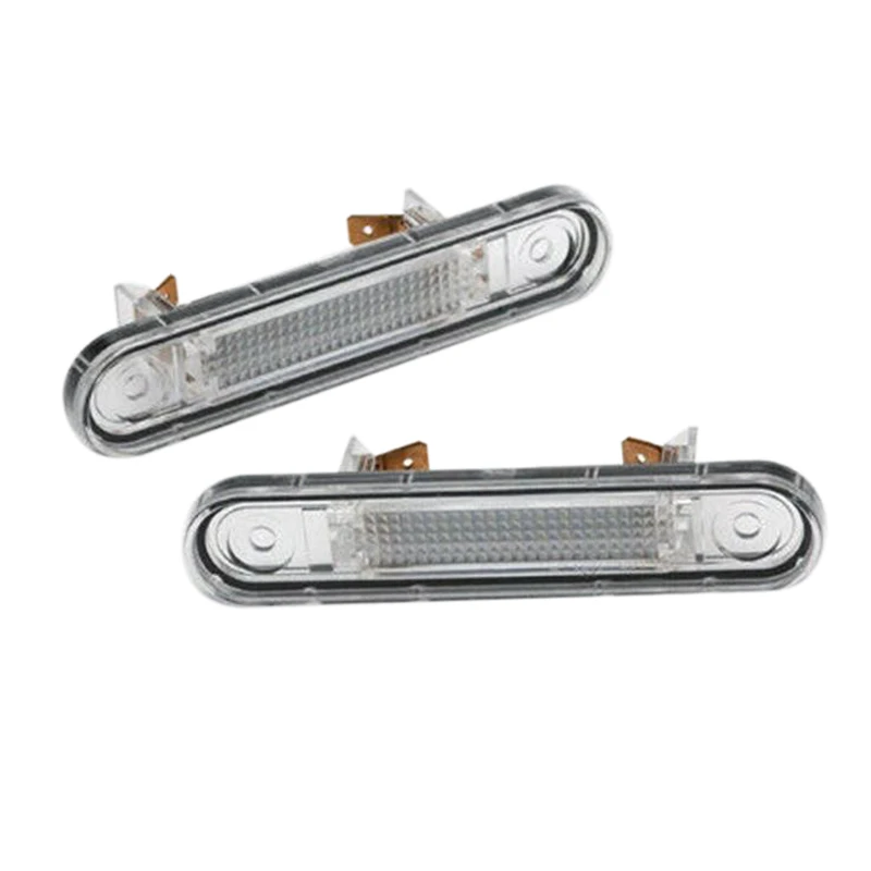 

1 Pair LED License Plate Light for Mercedes-Benz W124 W201 W202 Car License Plate Light