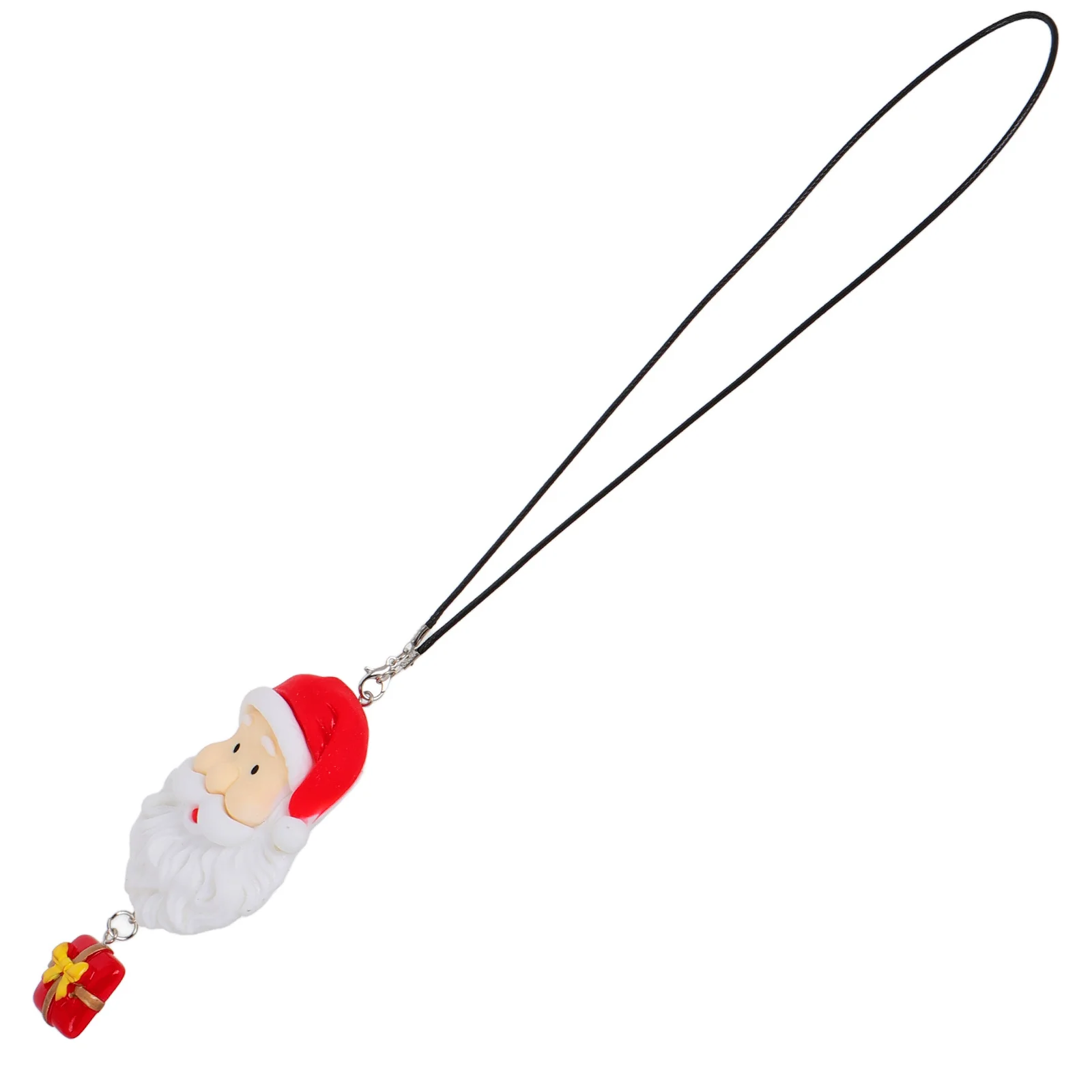 

Christmas Car Mirror Hanging Pendant Festive Rear View Mirror Charms Cute Interior Decorations Rearview Ornaments