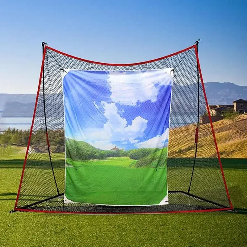 

Golf ball hitting screen, indoor workout grille, indoor practice and workout aid, low noise