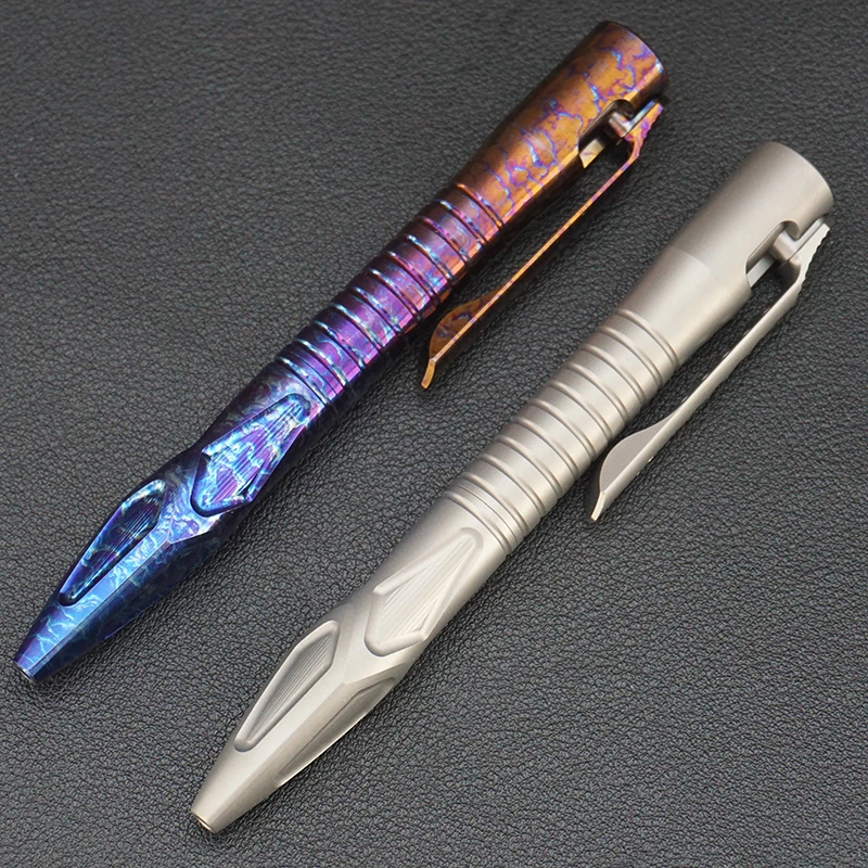 Titanium Alloy Portable Ballpoint Pen EDC Multifunctional Pen Outdoor Portable Pen Business Signature Pen