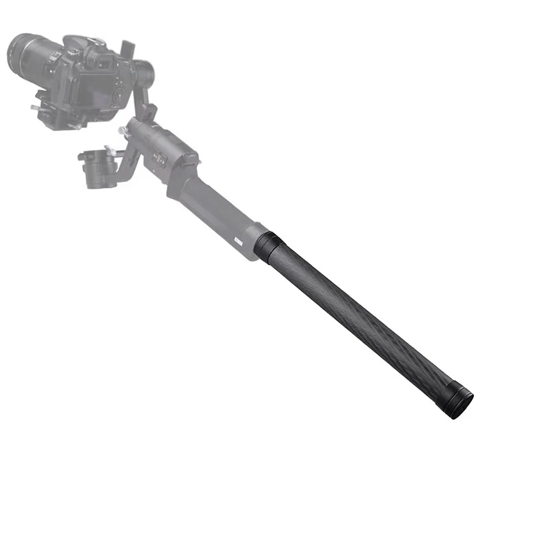 Gimbal Handheld Holder Monopod Carbon Fiber Rod with 1/4-inch Screw Hole for DJI Ronin RS2 RS3 RS 3 Mini Pro / RS 4 Stabilizers