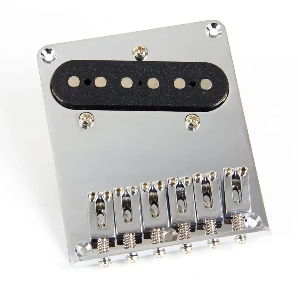 

6-струнный мост с одной катушкой, 6-струнные звукосниматели для электрогитары FD TL, хром