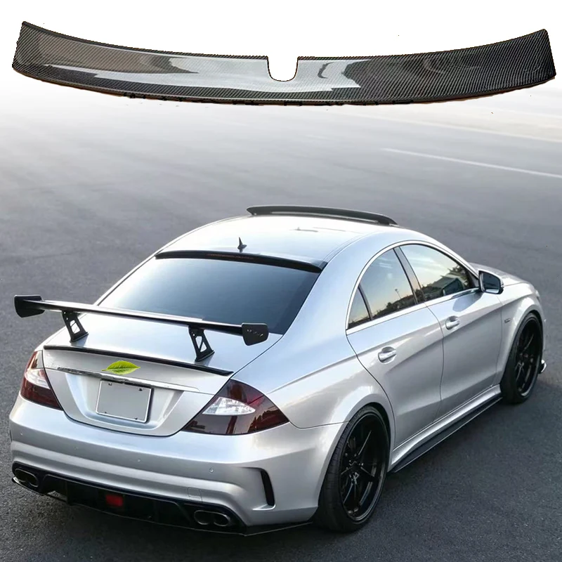 UBUYUWANT Roof Spoiler For W219 Car Tail Wing Lip Spoiler For 2004 - 2011 CLS Class W219 CLS300 CLS350 CLS400 CLS450 CLS63 AM G