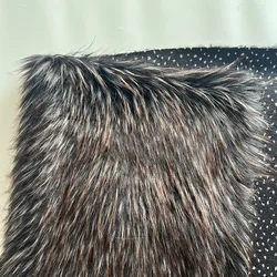 High grade color plush fabric, jacquard raccoon fur,faux fur fabric,clothing collar crafts sewing accessories,felt cloth