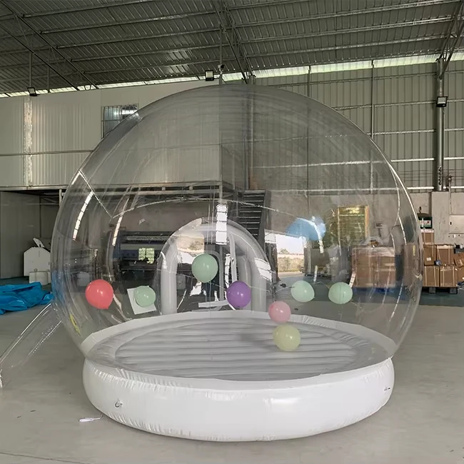 Inflatable White Jump House White Castle Bounce House Inflatable Bubble House