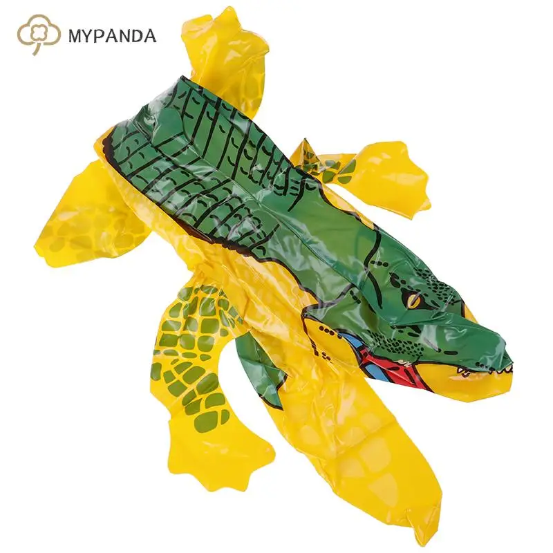 HOT! Summer Inflatable Crocodile Blow Up Funny Water Toy Alligator Balloon for Beach Swimming Pool Inflatable Toys