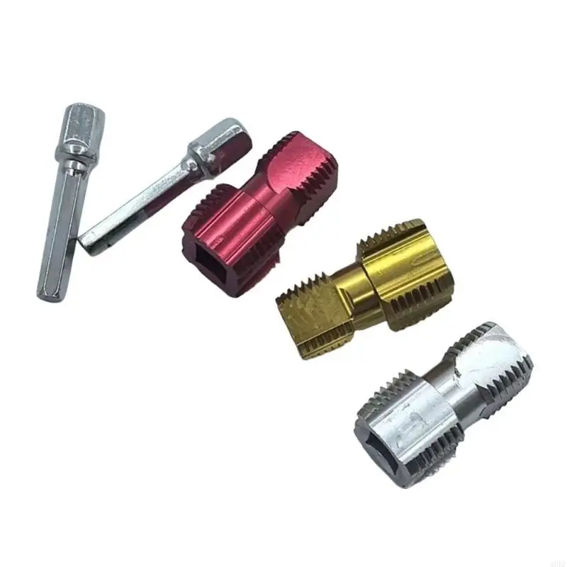 Electric Drill Compatible Double Head Pipe Threading Tool for 1/2" 3/4" Water Pipe Internal Thread Opener Hand Tools A0KF