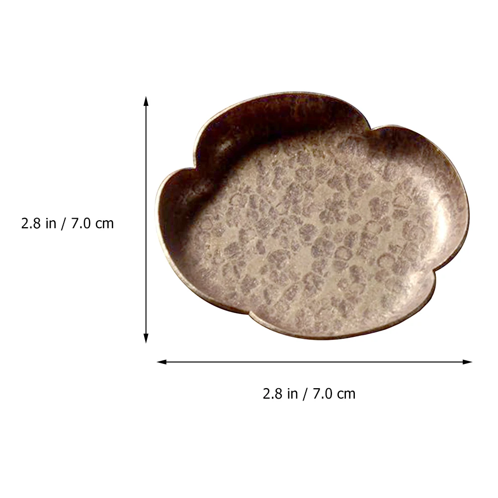 

Bronze Tea Cup Pad Coaster Heat Resistant Mat Vintage Decor Teacup Tray Office Accessories Glassware Kitchen Bar Utensils