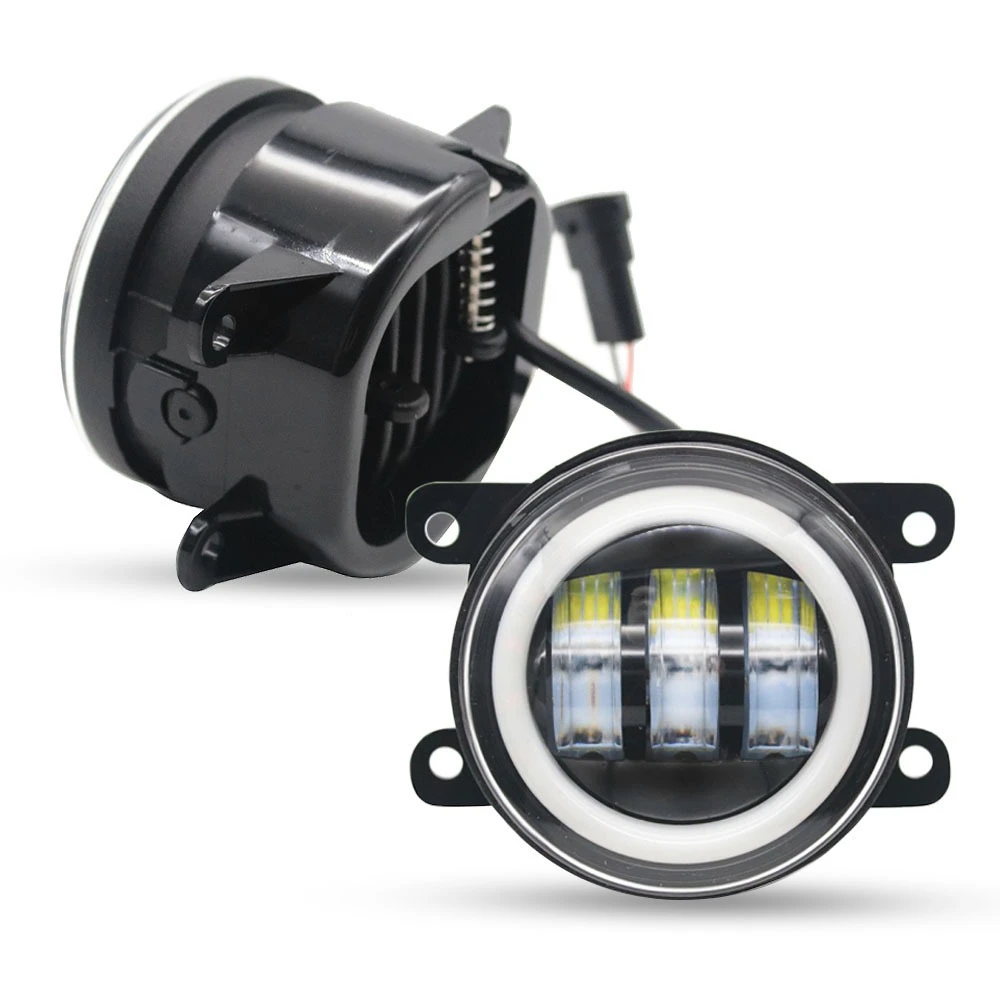 Led Fog Lights PTF Turn Signal Angel Eye DRL for Peugeot 207 301 307 308 408 607 2008 4007 Boxer Partner Traveller iON Rifter