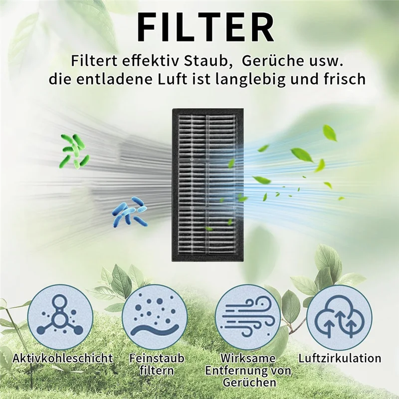 Kochen Geräte Für Dreame X40 Ultra Roboter Vakuum Haupt Seite Pinsel HEPA-Filter Mopp Tuch Staub Taschen Ersatzteile