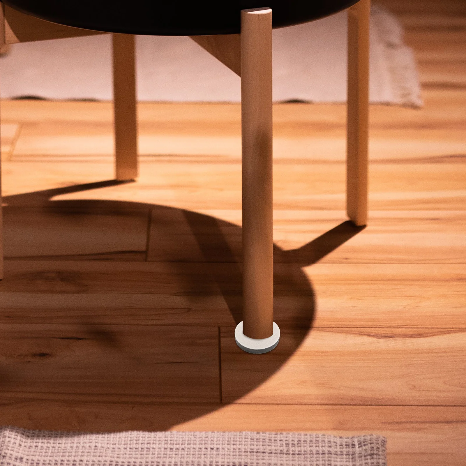 

10 pcs Table Leg Riser Pads Durable Felt Material For Furniture Floor Protection Bed Height Adjuster Chair Anti-Scratch