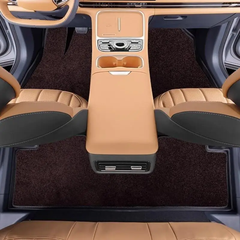 

For Mitsubishi Outlander 2000-2023 Years Auto Carpets 4PCS Starry Sky Blanket Custom Car Floor Mats Top Layer Accessorie Liners
