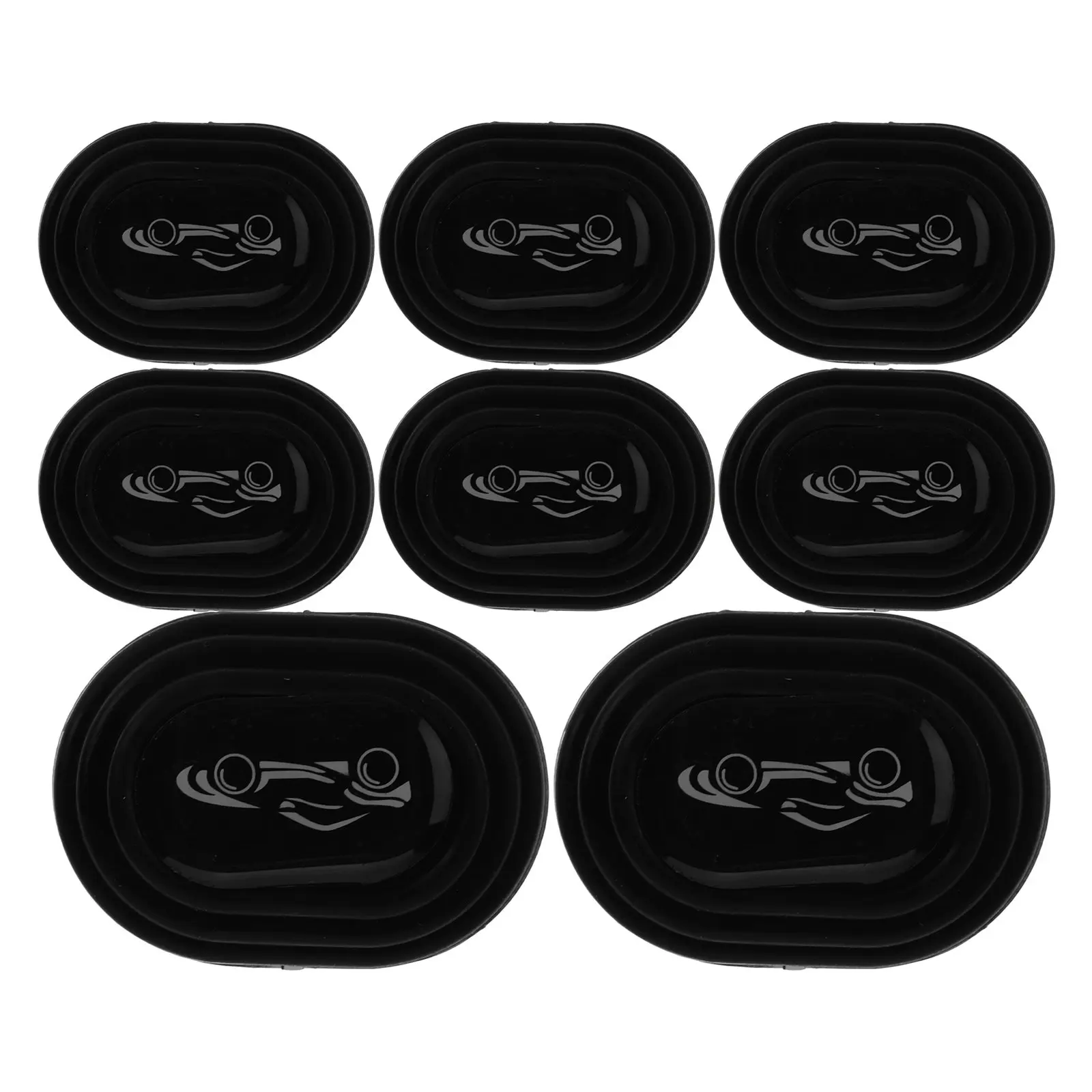 Car Door Shock Absorber Pads 8Pcs Silicone Cushion Bumper Guards Anti Collision Protector Accessories