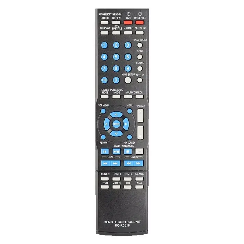 C-R0518 For Kenwood Remote Control Replacement, For Kenwood AV Receiver KRF-V5300D KRF-V5450D KRF-V6400D KRF-V6400DS