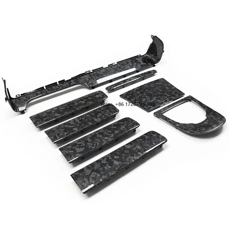 Suitable for  G-Class W464 G63 G500 G350d Carbon Fiber Interior Trim Central Control Modification and Upgrading