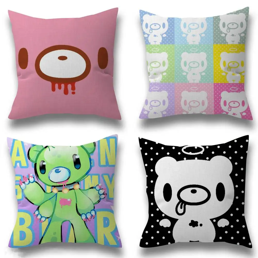 Cartoon G-Gloomy Bear   Cushion Cover Pillowcase Upholstery Sofa Throw Pillow Home Decor Pillowcas