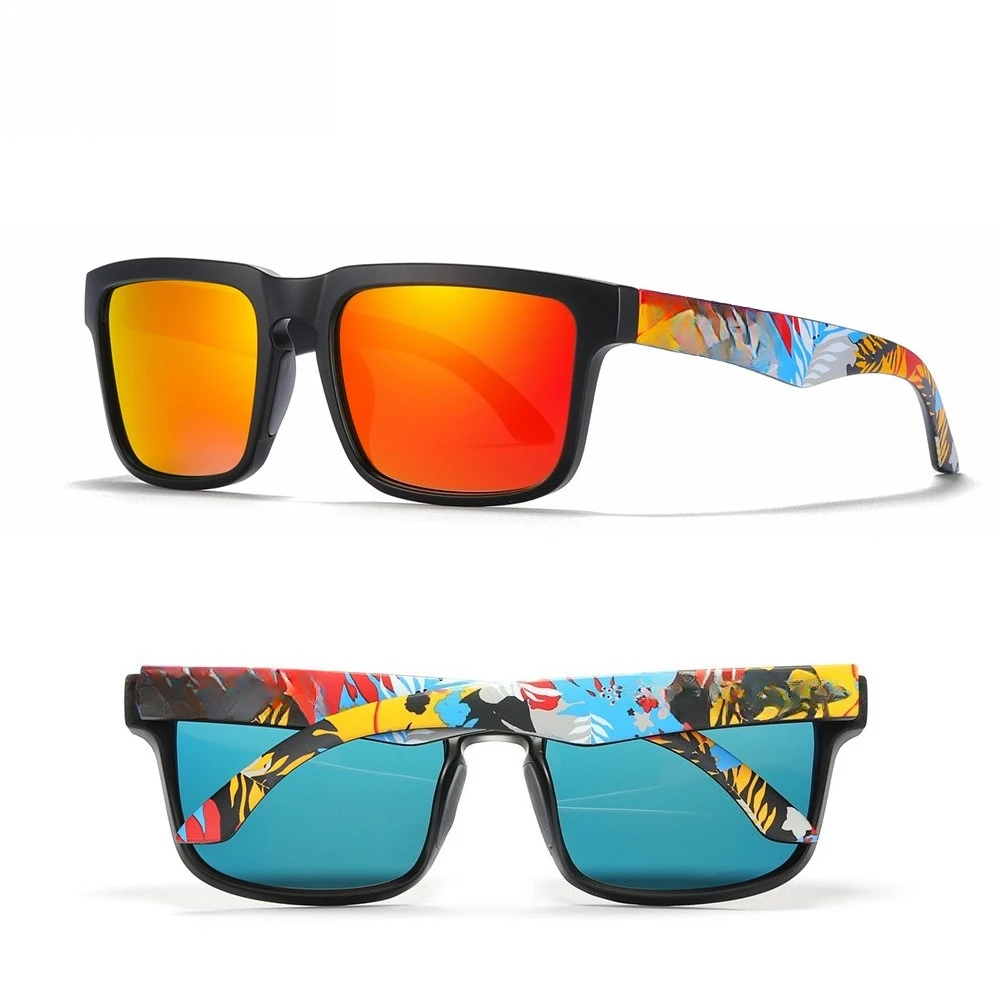 

RectangleSquare Polarized Sunglasses Women Men UV400 Protection Trendy Patterned Temple Outdoor Driving Fashion Eyewear 2026 New