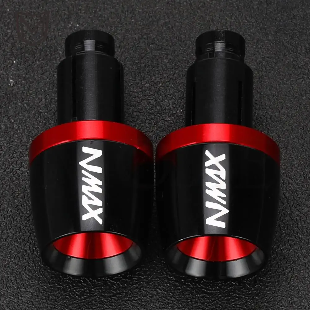 For YAMAHA NMAX 125 155 NMAX125 NMAX155 2015 2016-2021 2022 2023 Universal Handlebar Grips Bar Ends Cap Counterweight Plug Slide