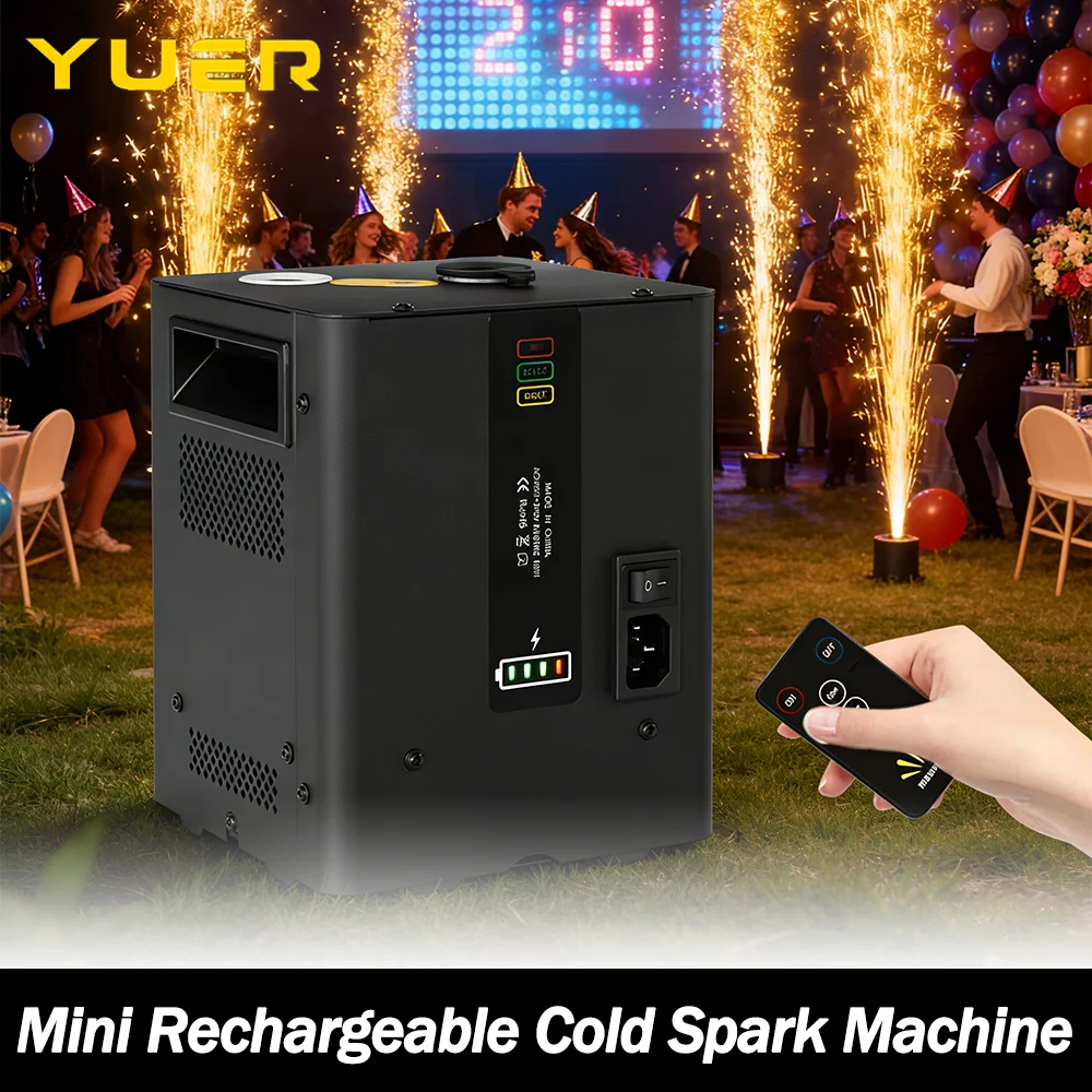 Mini Rechargeable Cold Spark Machine Remote  Stage Electronic Equipment For DJ Disco Party Wedding bar club