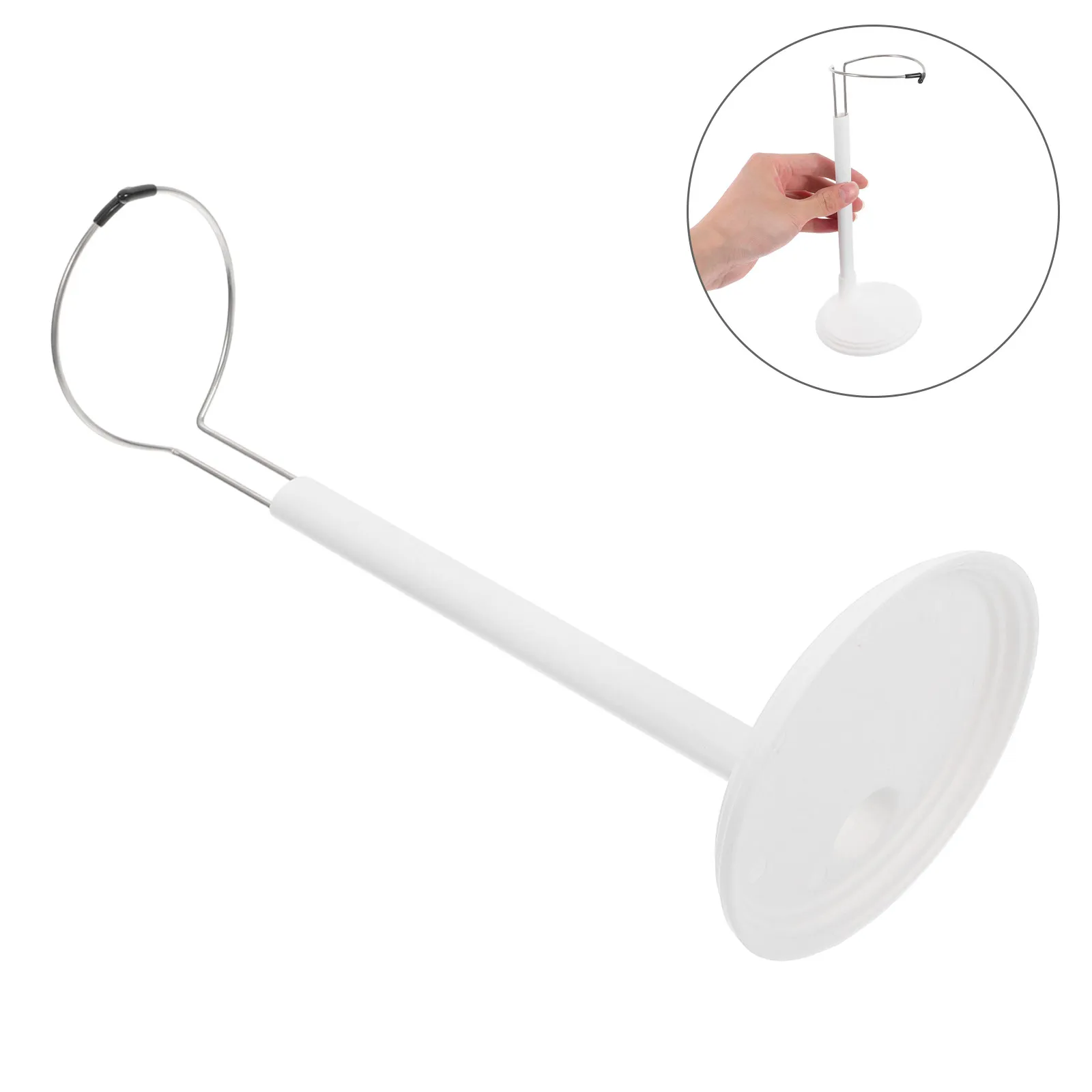 

Набор из 4 креативных подставок для мягких игрушек, экономящих место, портативные держатели для домашнего декора, белые, для демонстрации