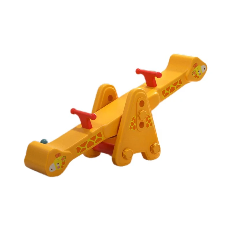 

Children's double seesaw baby indoor rocking horse kindergarten plastic seesaw outdoor amusement park household
