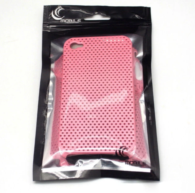 

300pcs Retail Plastic Self-sealing Bags Mobile Phone Case Cover Packaging Package Bag Pouch for iPhone Samsung