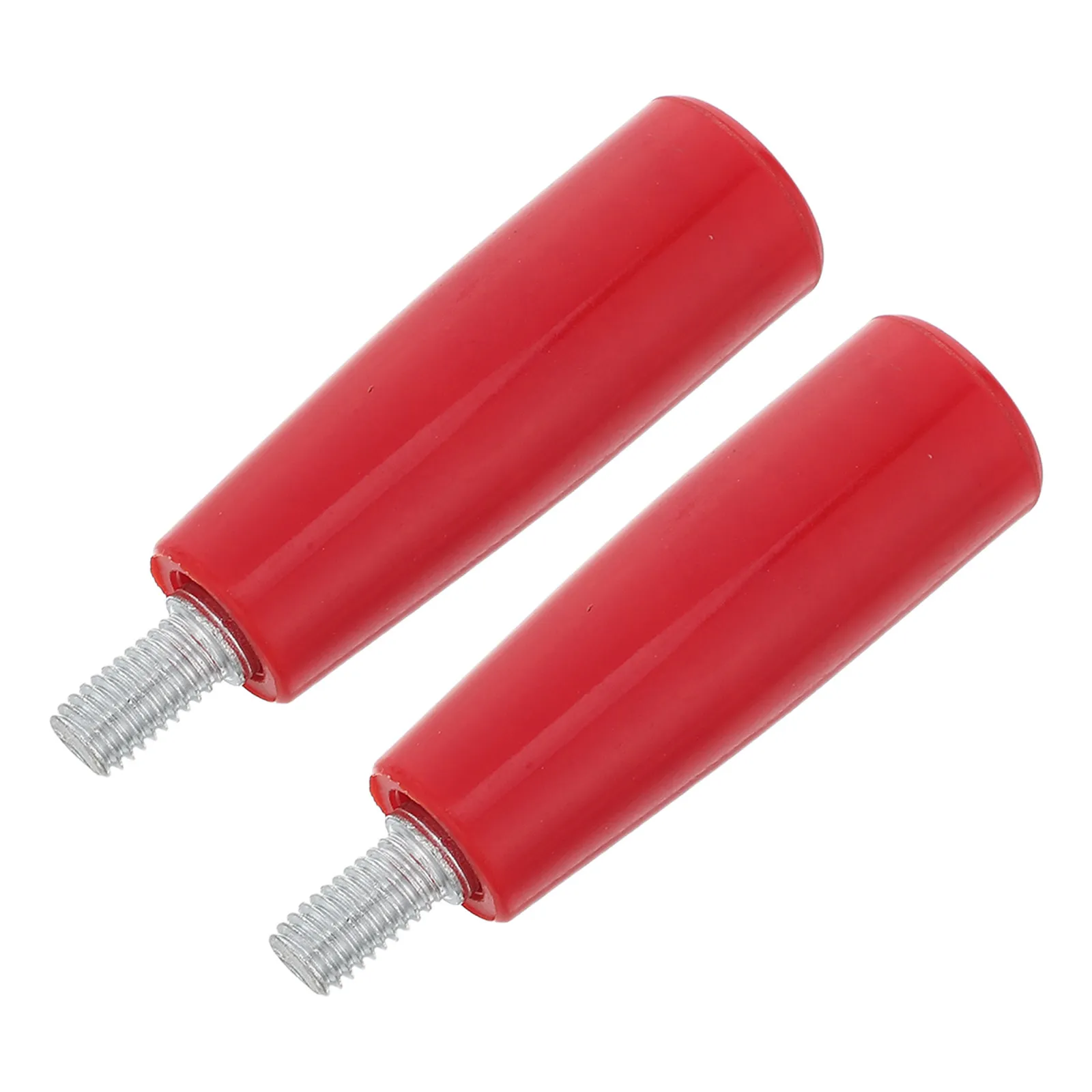 2pcs Threaded Machine Handle Bakelite Revolving Handle Knob Handwheel Crank Grip for Milling Machine Lathe Workshop Use