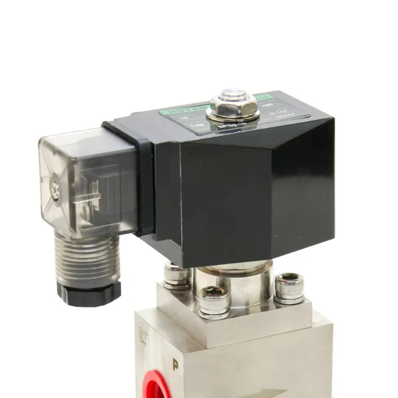 

High-Quality SPG2-10 High Pressure Solenoid Valve - 1/2", 3/8", 200 Bar, for Air & Water