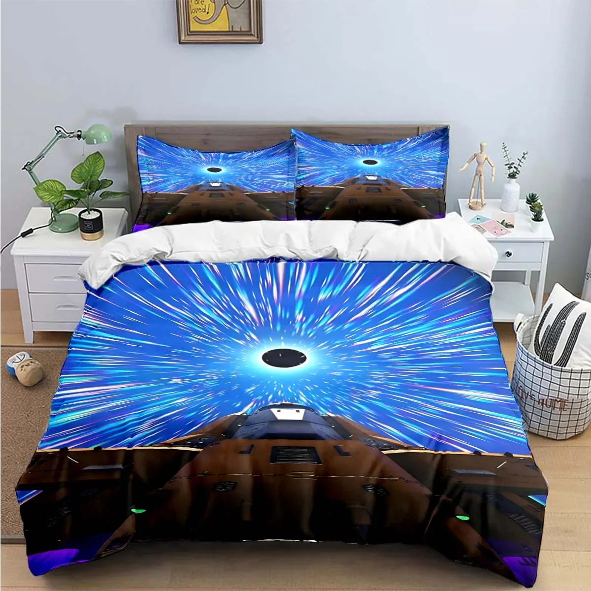 Fashion Anime 3D Game N-No-Man's-Sky Print Bedding Sets Bed Supplies Set Duvet Cover Bed Comforter Set Bedding Set Luxury Gift