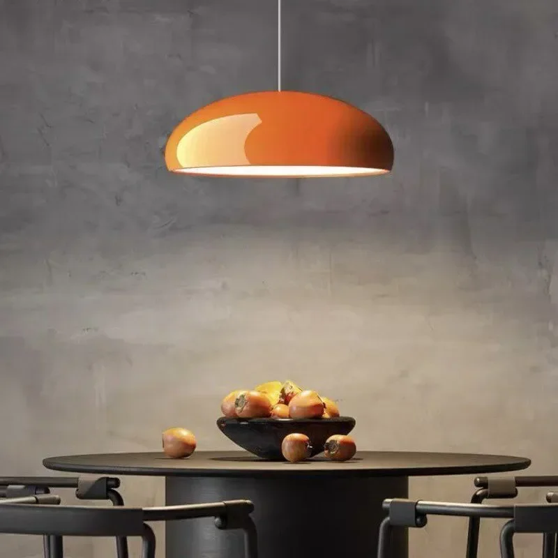 Imagem -02 - Macaron Modern Pendant Lamp Led Macaron Light Redondo Design Espanhol Sala de Jantar Teto Decoração de Casa Sala de Estar 35 cm 45 cm 60cm