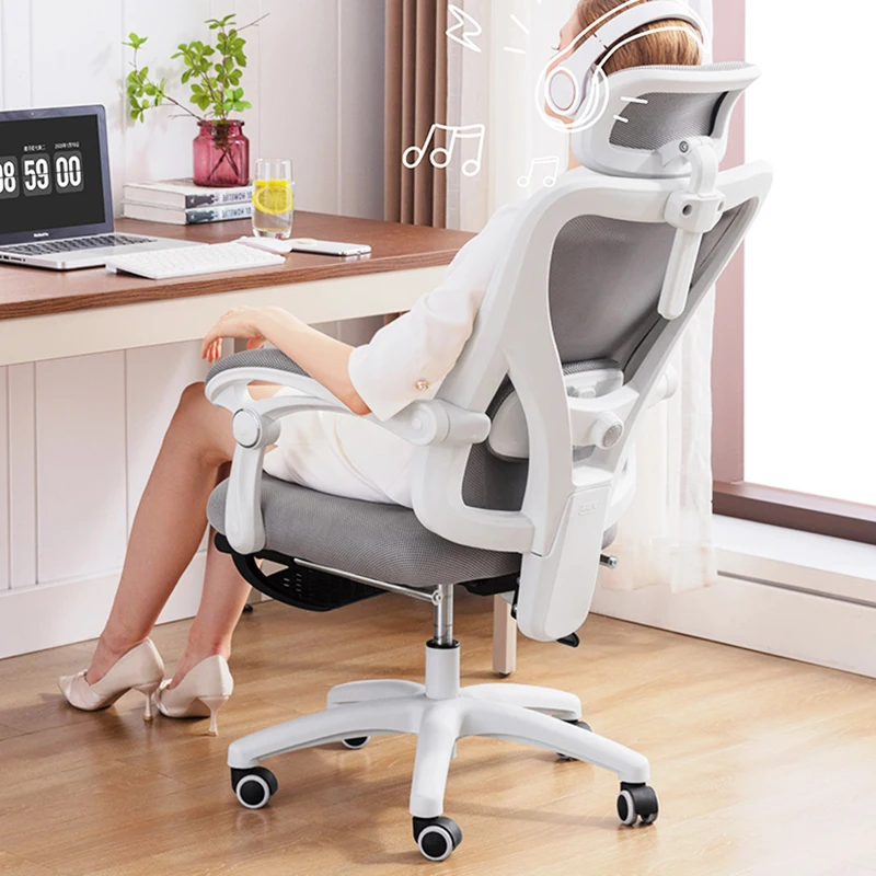 Ergonomic Mobile Office Chairs Handrail Sedentary Furniture Rotate Commerce Office Chairs Simplicity Work Cadeiras De Escritorio