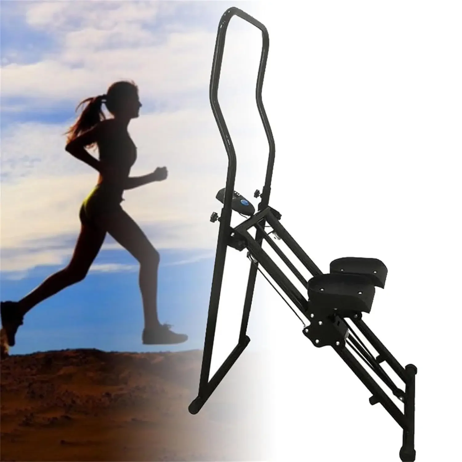 

Vertical Climber, Stair Stepper Exercise Equipment, Foldable Strength Training Device, Fitness Machine for, Customized