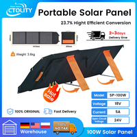 Camping 100W Solar Panel Flexible Foldable Outdoor Solar Battery Charger Monocrystalline Silicon 18V Celulas Solares Top Quality