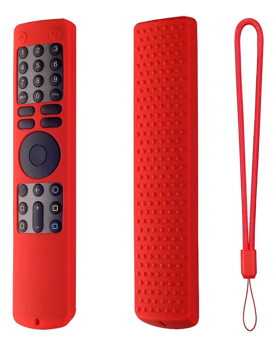 TV Remote Protective Case for Xiaomi 4S XMRM-010 X10 X6 MI 4S, Protective Case with Lanyard and Control Holder