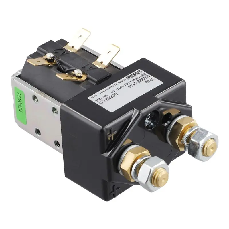 Exquisite-80V/125A DC Contactor For Albright Contactor SW80B-2149 Replace SW80B-62 Mechanical Equipment Solenoid Valve